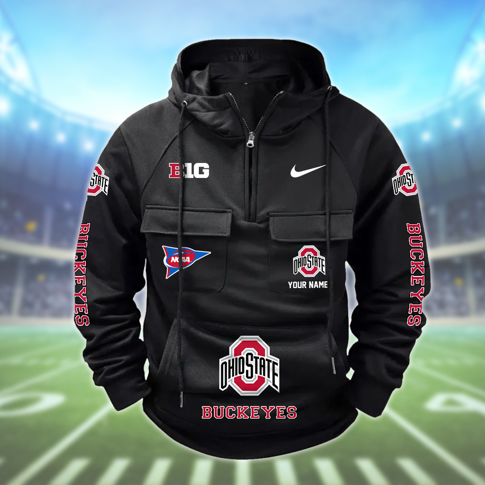 Ohio State Buckeyes Vintage Men Hoodies DV6311D