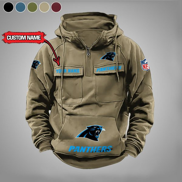Carolina Panthers Vintage Men Hoodie PB3VN5F