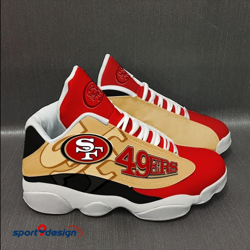 San Francisco 49ers Air JD13 Sneakers 284