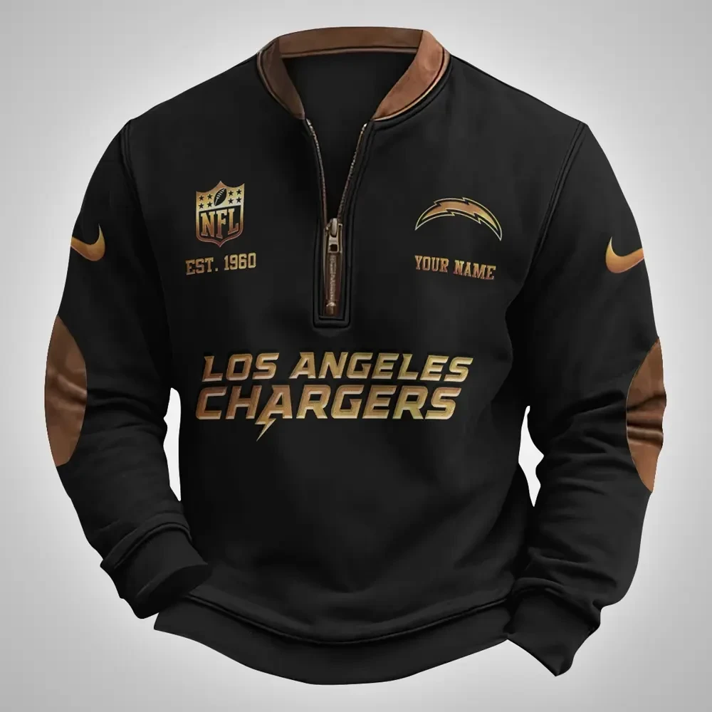 Los Angeles Chargers Classic Half Zip Pullover SPTCHZP018