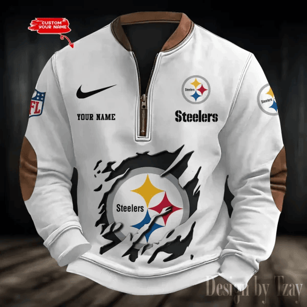 Pittsburgh Steelers Print Vintage Sweatshirt PB338SP