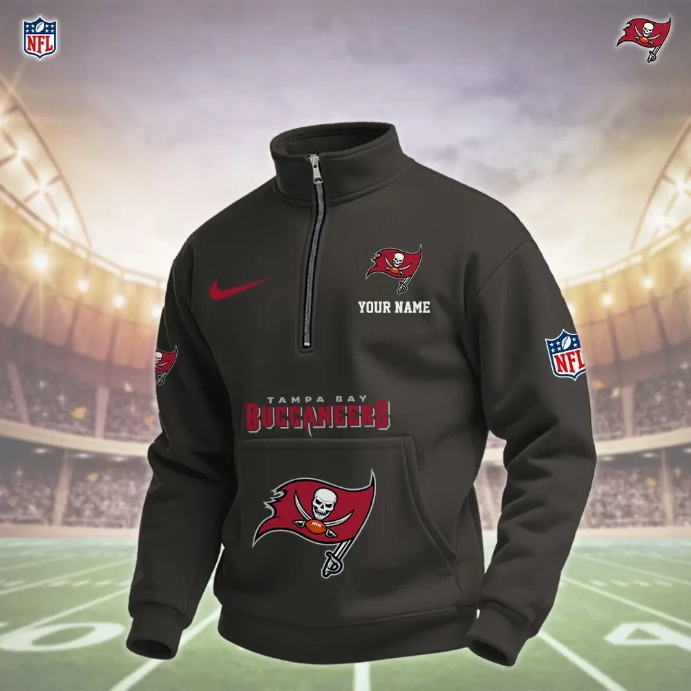 Tampa Bay Buccaneers Pullover Half Zipper