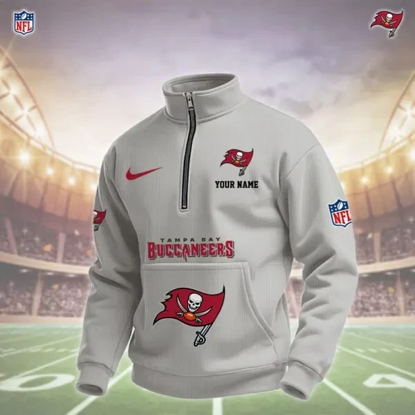 Tampa Bay Buccaneers Pullover Half Zipper