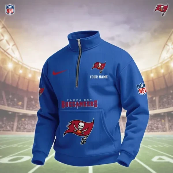 Tampa Bay Buccaneers Pullover Half Zipper