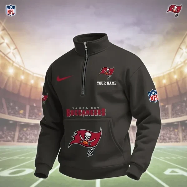 Tampa Bay Buccaneers Pullover Half Zipper