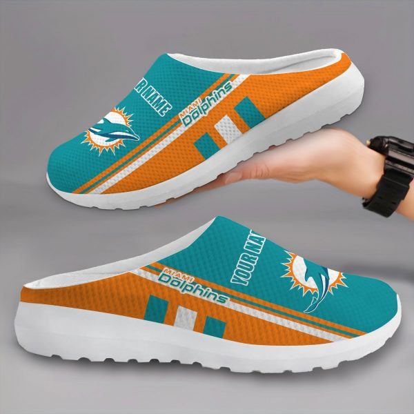 Miami Dolphins Slip-on Half Shoes PB5126X