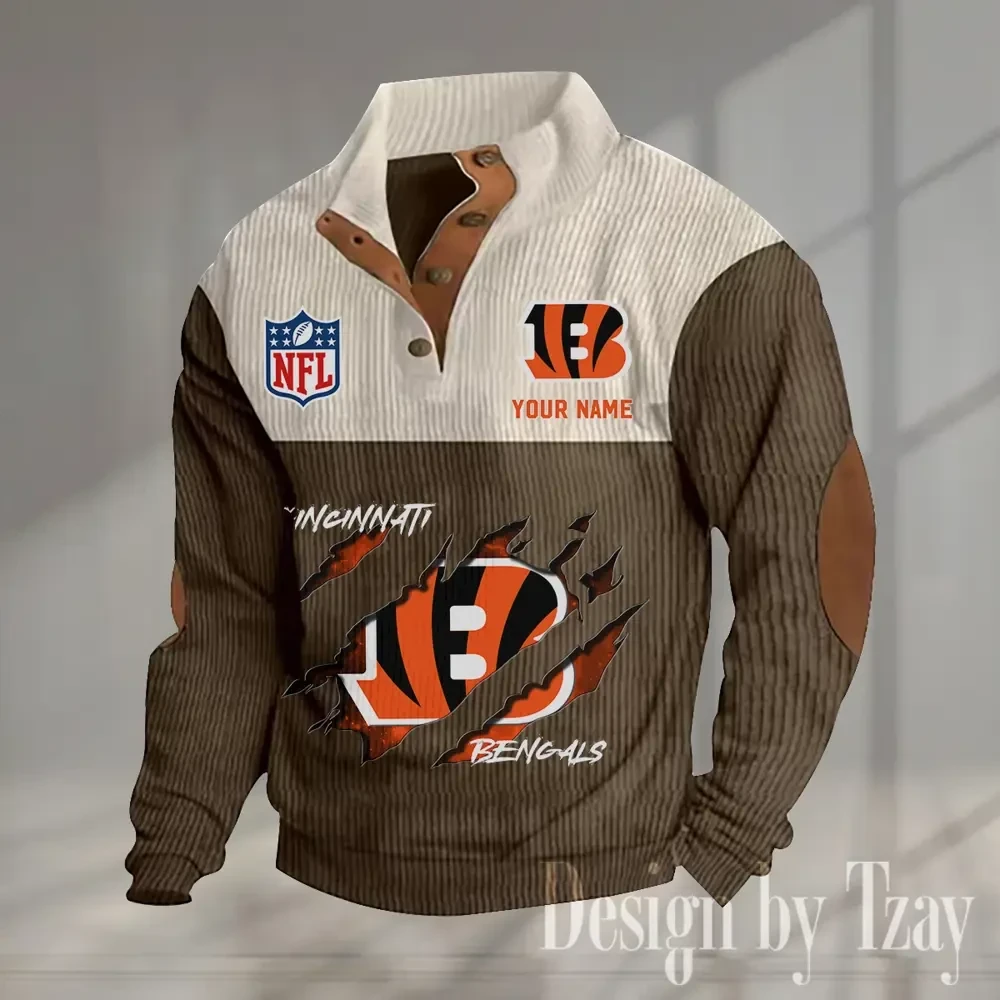 Cincinnati Bengals NFL Standard Pullover Sweatshirt Trending 2025 PBUGIU5