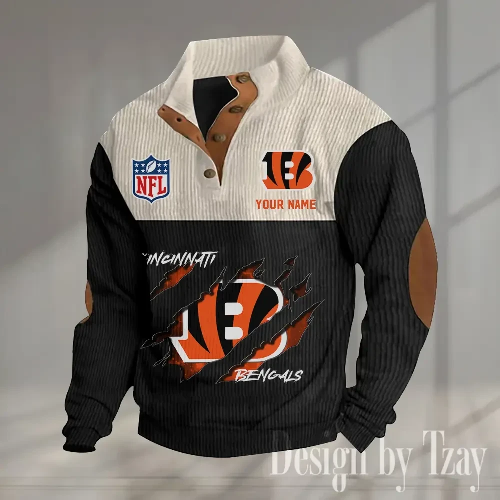 Cincinnati Bengals NFL Standard Pullover Sweatshirt Trending 2025 PBUGIU5