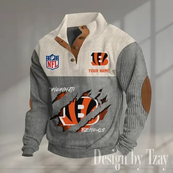 Cincinnati Bengals NFL Standard Pullover Sweatshirt Trending 2025 PBUGIU5