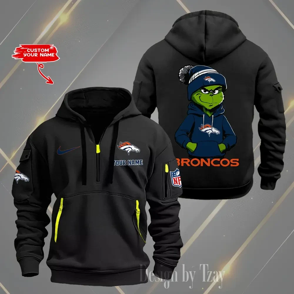 Denver Broncos Heavy Hoodies PB4MXPS