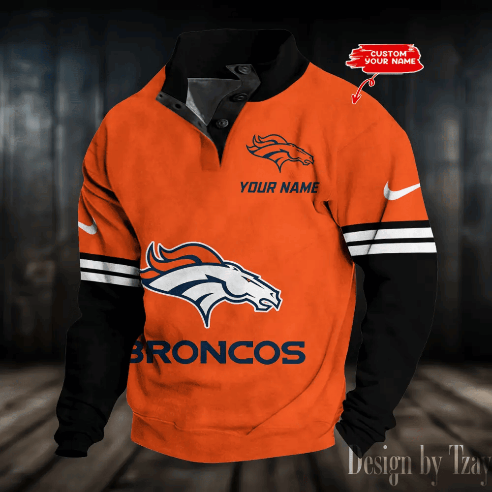 Denver Broncos NFL Sport Print Sweatshirt S9DBSCH682