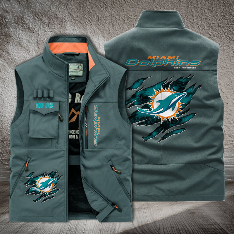 Miami Dolphins Vest PB787F2