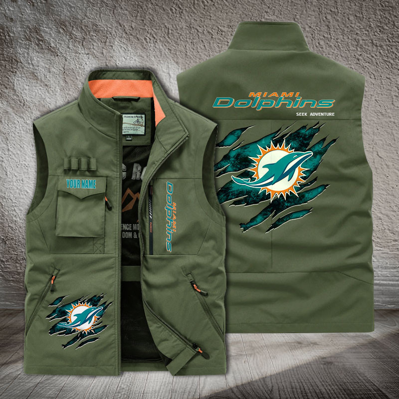Miami Dolphins Vest PB787F2