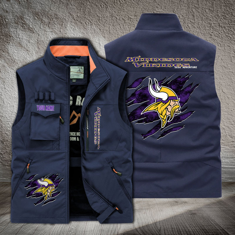 Minnesota Vikings Vest PBO3K5G