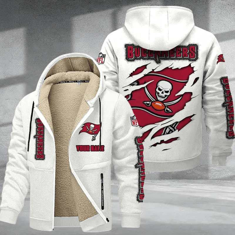 Tampa Bay Buccaneers Thickened Zipper Hoodies PBRFX66