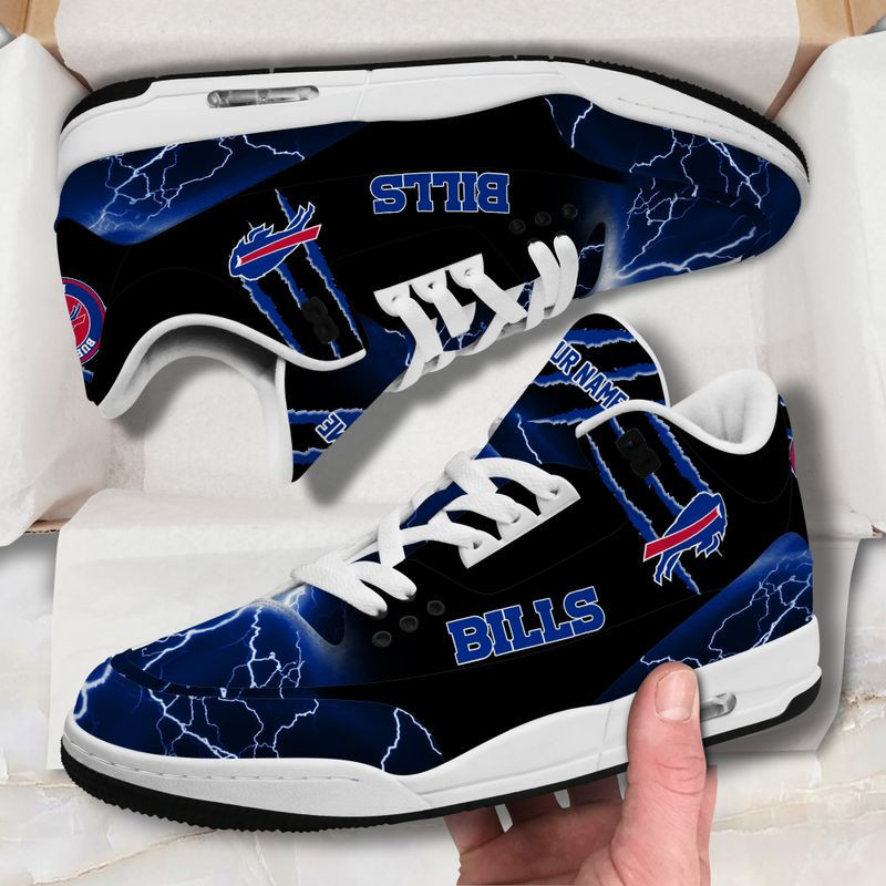 Buffalo Bills Basic Leather JD03 Shoes Men and Women AZBTAJ322