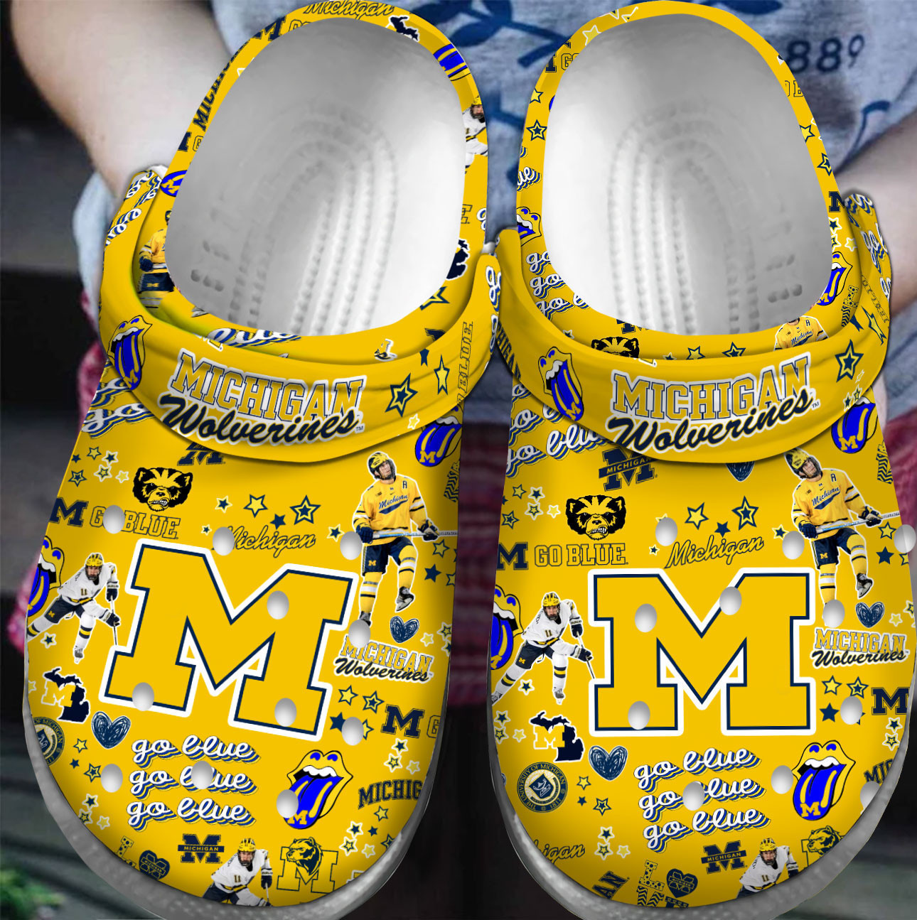 Michigan Wolverines Personalized Limited Clog H878DF1