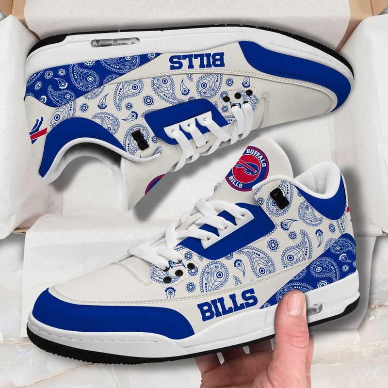 Buffalo Bills Basic Leather JD03 Shoes Men and Women AZBTAJ3000166