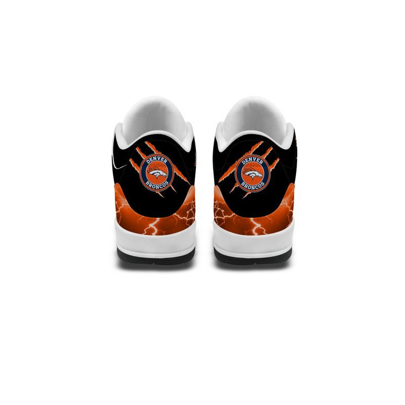 Denver Broncos Basic Leather JD03 Shoes Men and Women PBW0W16