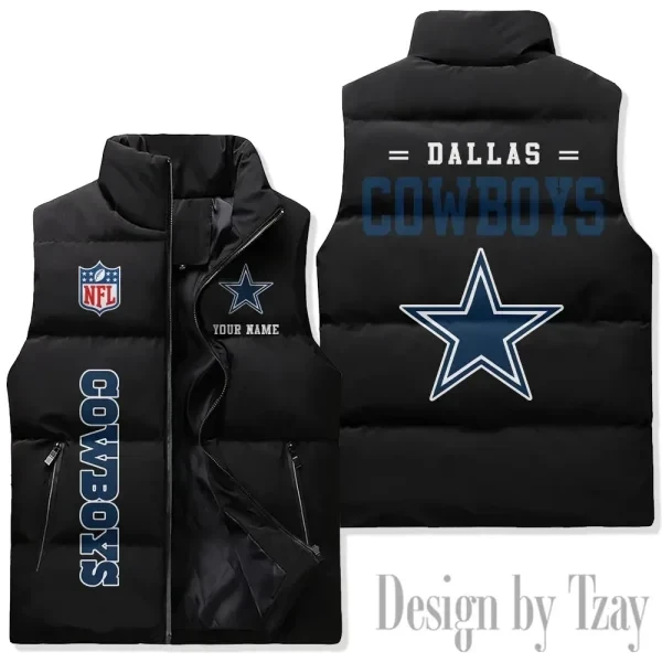 Dallas Cowboys Sleeveless Down Puffer Vest PB2F2YN