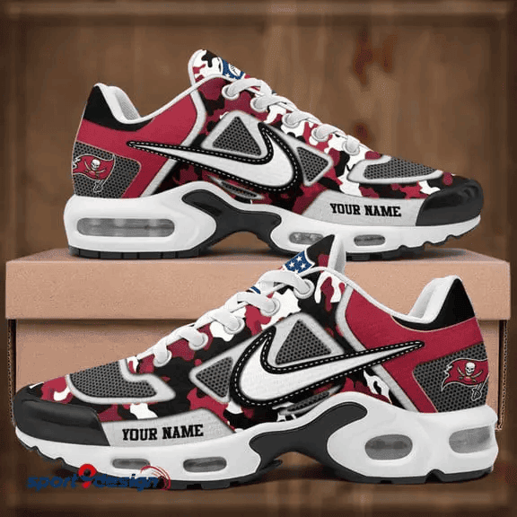 Tampa Bay Buccaneers Custom Camo Print Athletic T-N Sneakers SPTTNSHOES128