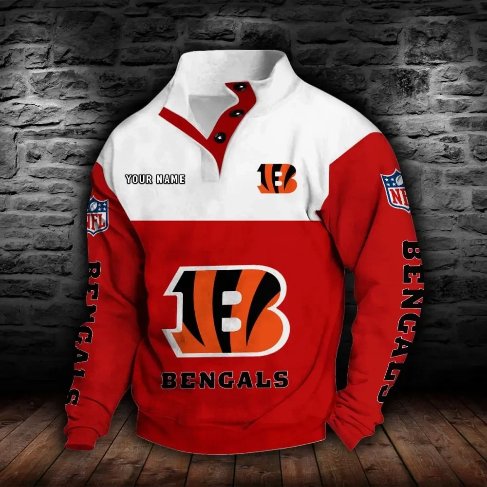 SPTS9DBSCH610-Cincinnati Bengals NFL Sports Sweatshirt Colorful