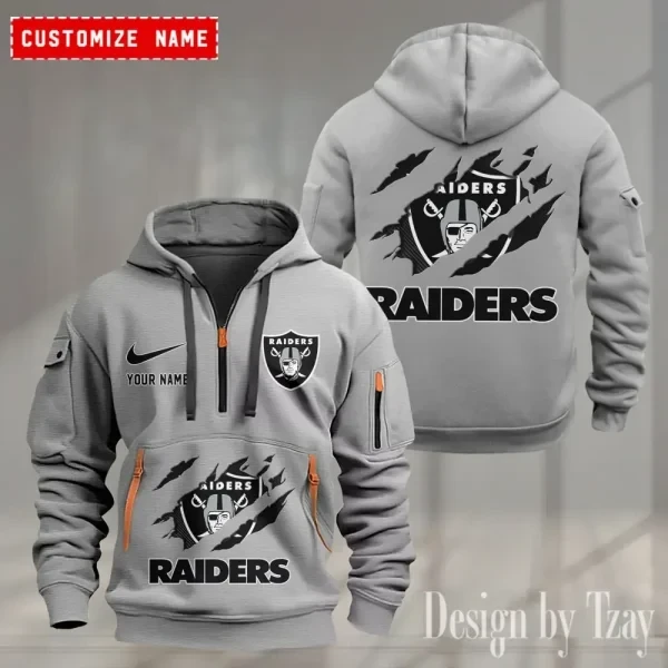 Las Vegas Raiders Heavy Fleece Pullover Hoodie PB2MIA4