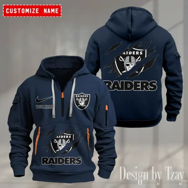 Las Vegas Raiders Heavy Fleece Pullover Hoodie PB2MIA4