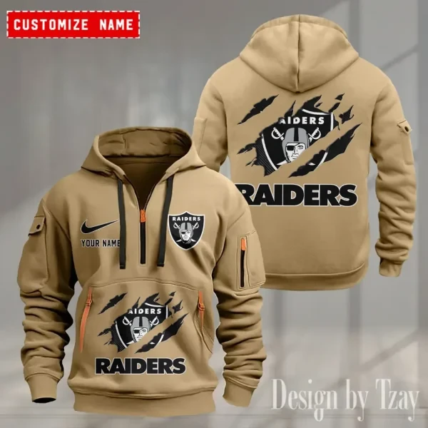 Las Vegas Raiders Heavy Fleece Pullover Hoodie PB2MIA4