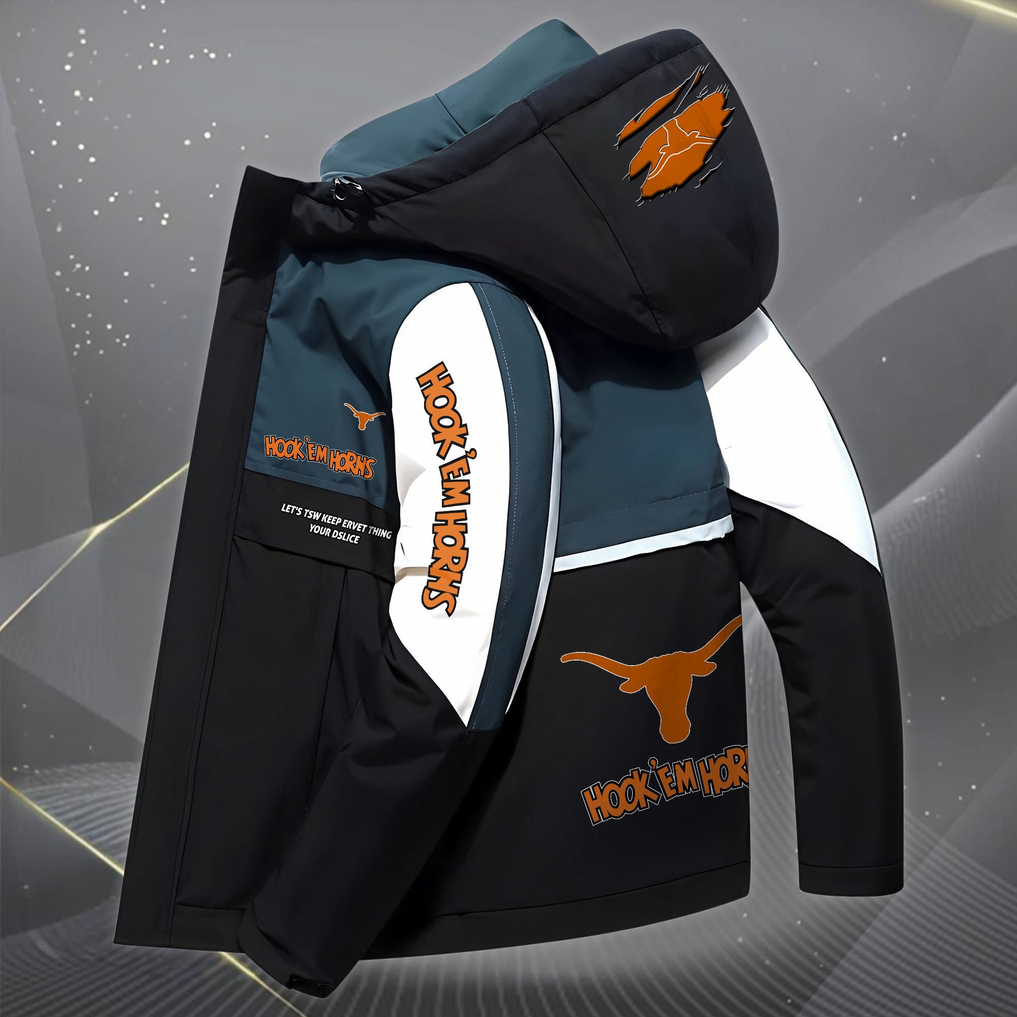 Texas Longhorns Outdoor Windproof Jacket SPT345D