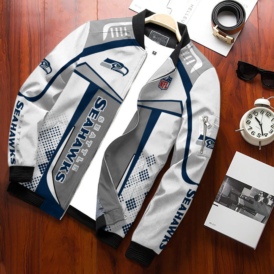 Seattle Seahawks Bomber Jacket PBC2J32