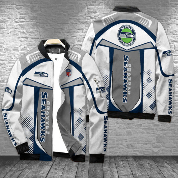 Seattle Seahawks Bomber Jacket PBC2J32