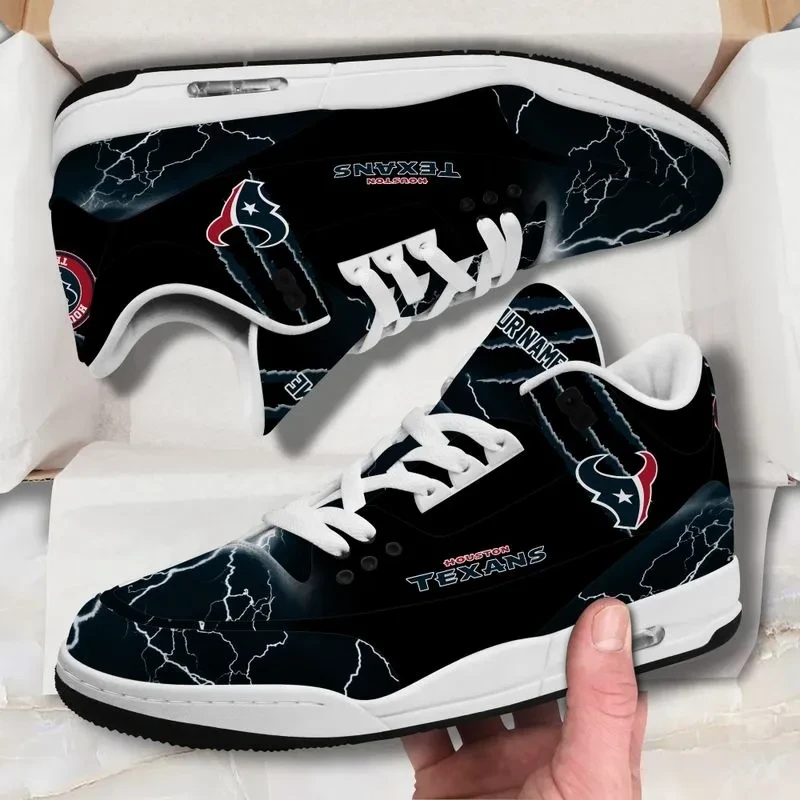 Houston Texans Basic Leather JD03 Shoes Men and Women AZBTAJ3000185