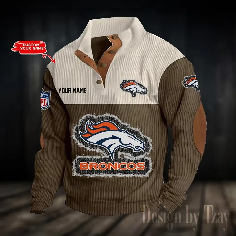Denver Broncos S9DBSCH941 Sports Print Sweatshirt