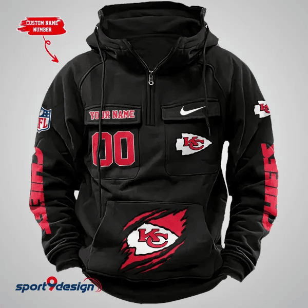 Kansas City Chiefs Vintage Men Hoodie AZVMHD143