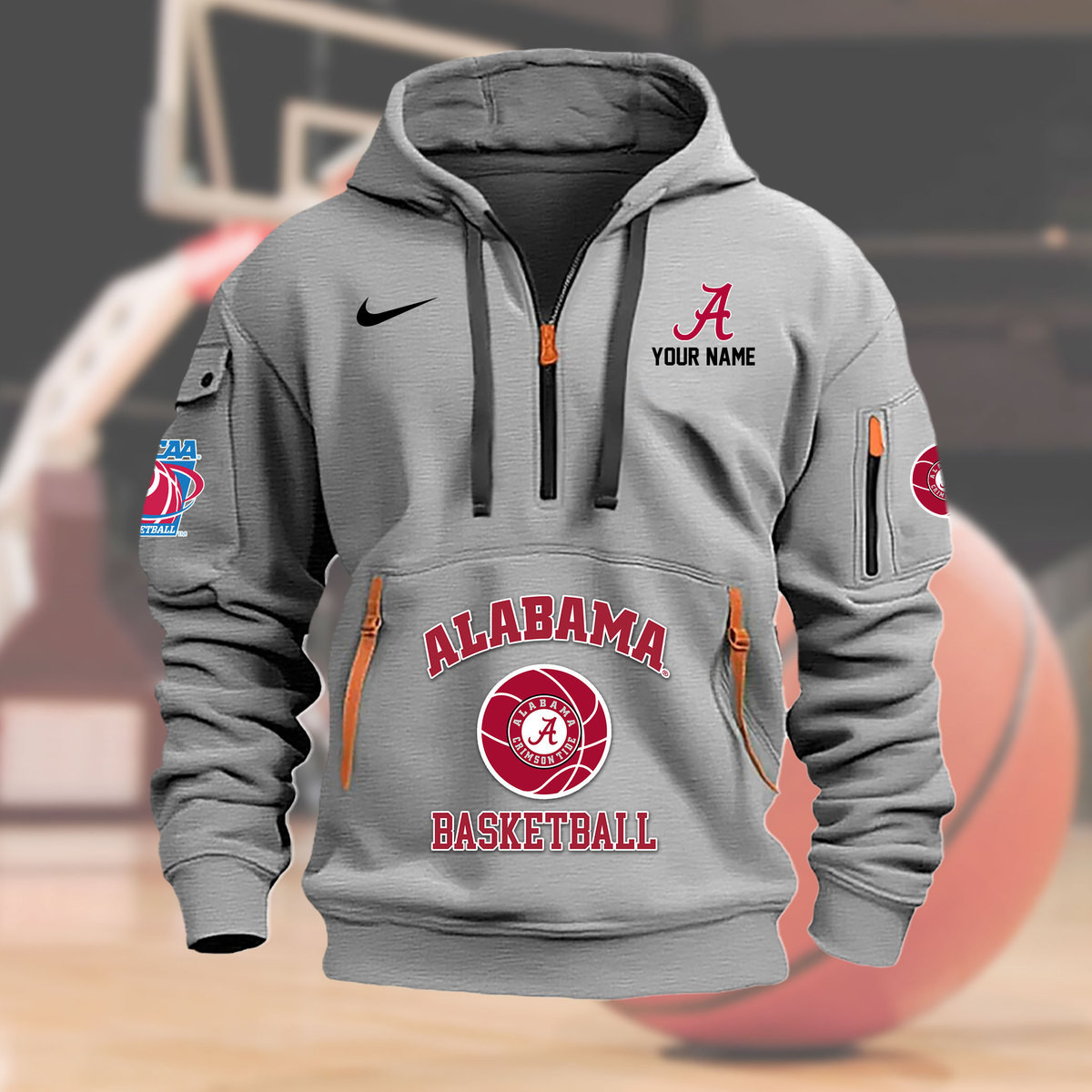 Alabama Crimson Tide Heavy Fleece Pullover Hoodie PB5PDNN