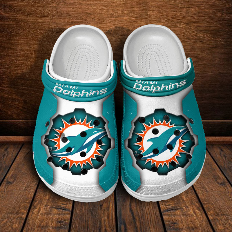 Miami Dolphins Clogs PBEC404