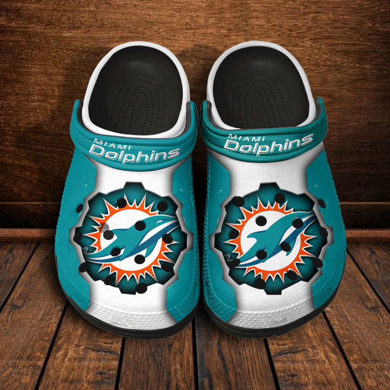 Miami Dolphins Clogs PBEC404