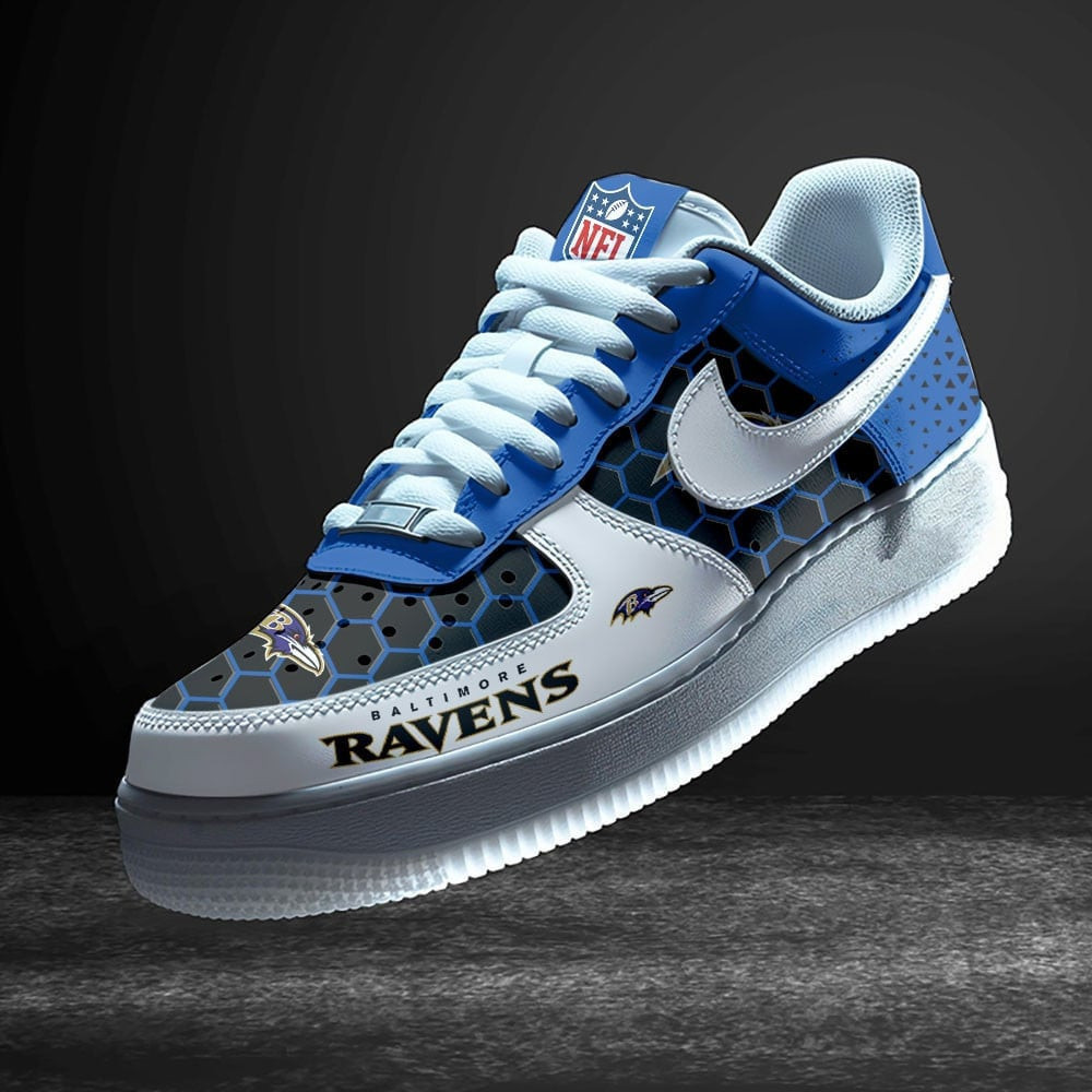 Baltimore Ravens | New Collection Trending Air Force 1 Multicolor