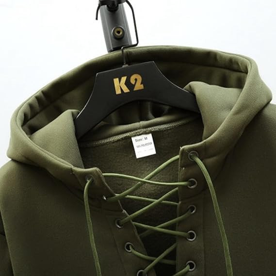 Green Bay Packers Men's Hooded Lace-up Hoodie PBX5SCS