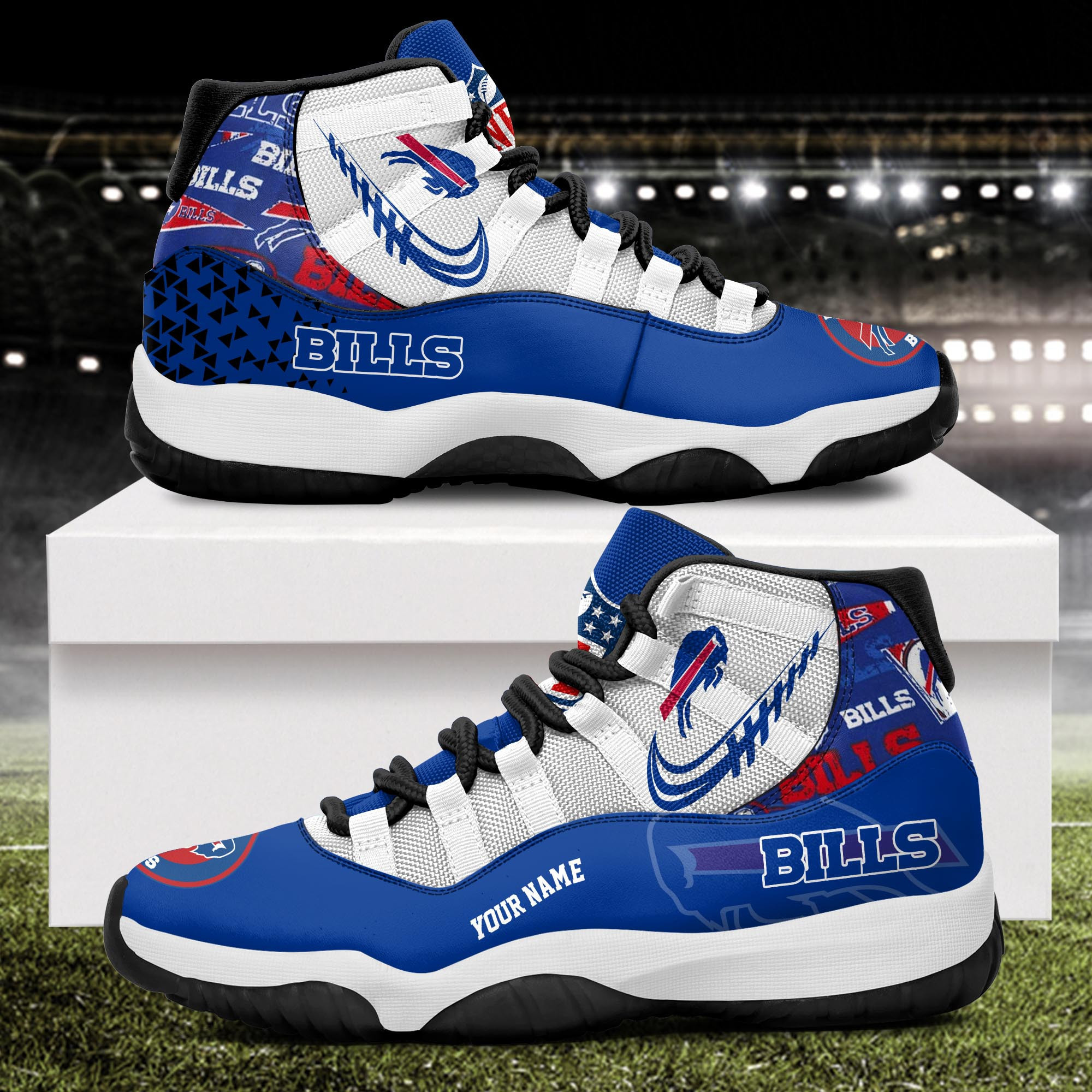 Buffalo Bills Air Jordan 11 Shoes JD022