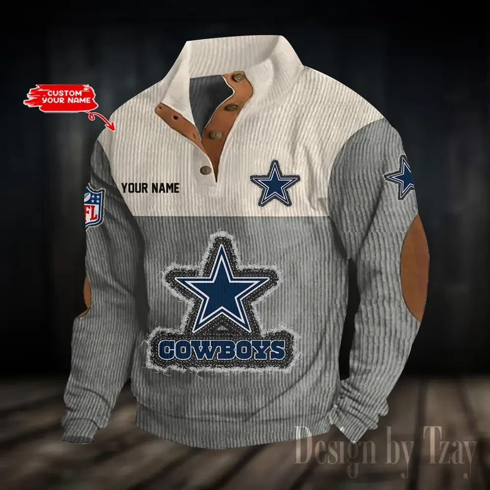 Dallas Cowboys S9DBSCH940 Sports Print Sweatshirt