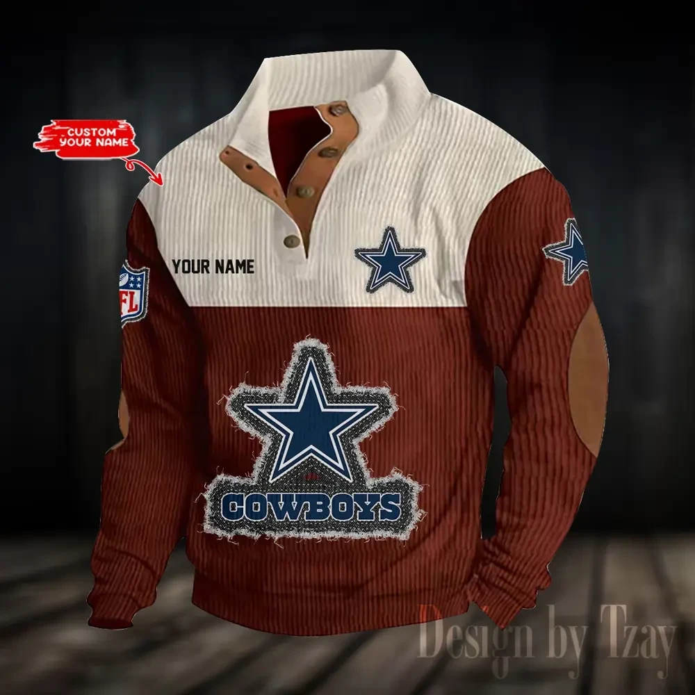 Dallas Cowboys Sports Print Sweatshirt PBEPQ9G