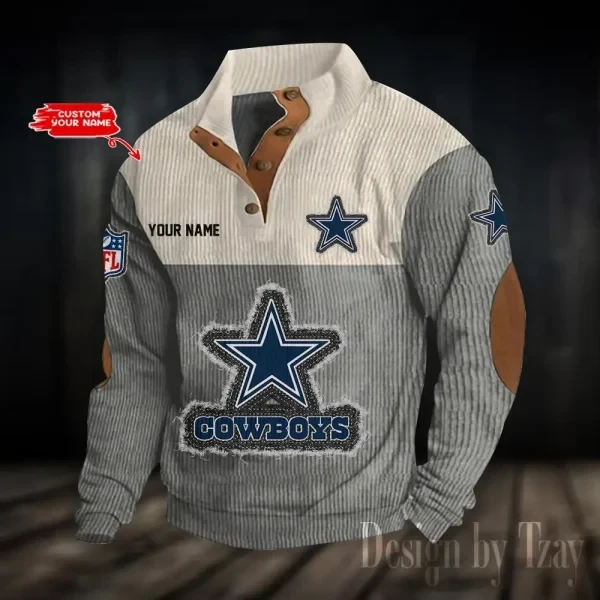 Dallas Cowboys Sports Print Sweatshirt PBEPQ9G