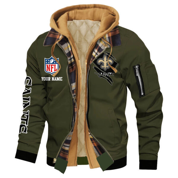 New Orleans Saints Jacket Casual Fake Two Piece Design PB374X3