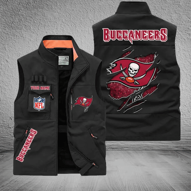 Tampa Bay Buccaneers Sleeveless Jacket Multicolor PB1Q4LK