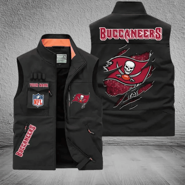 Tampa Bay Buccaneers Sleeveless Jacket Multicolor PB1Q4LK