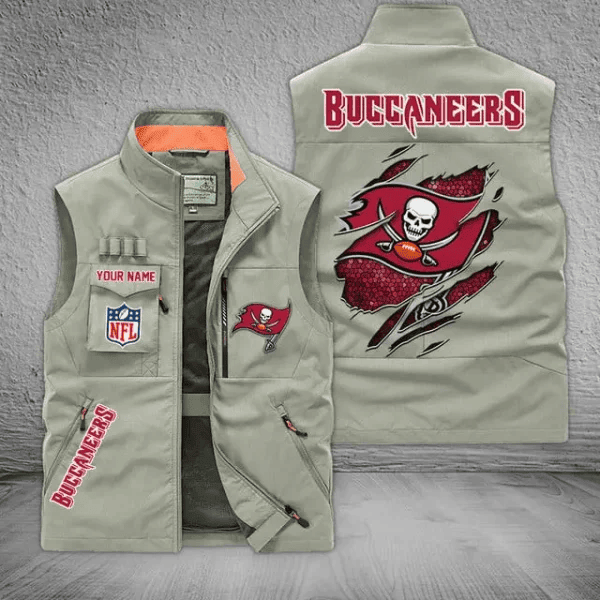 Tampa Bay Buccaneers Sleeveless Jacket Multicolor PB1Q4LK