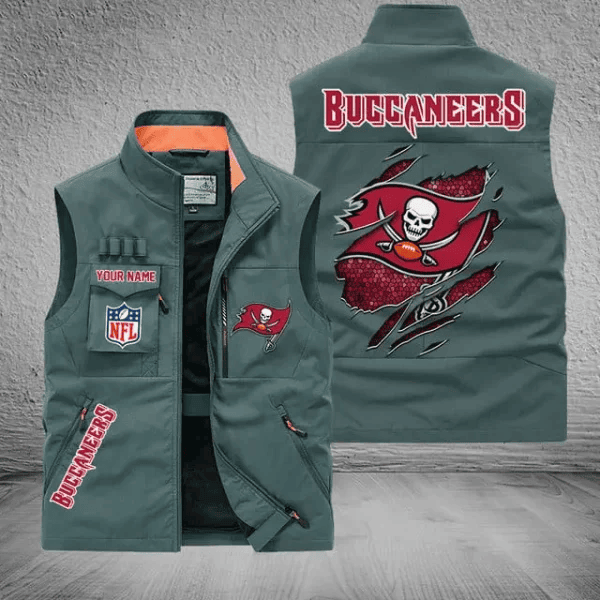 Tampa Bay Buccaneers Sleeveless Jacket Multicolor PB1Q4LK