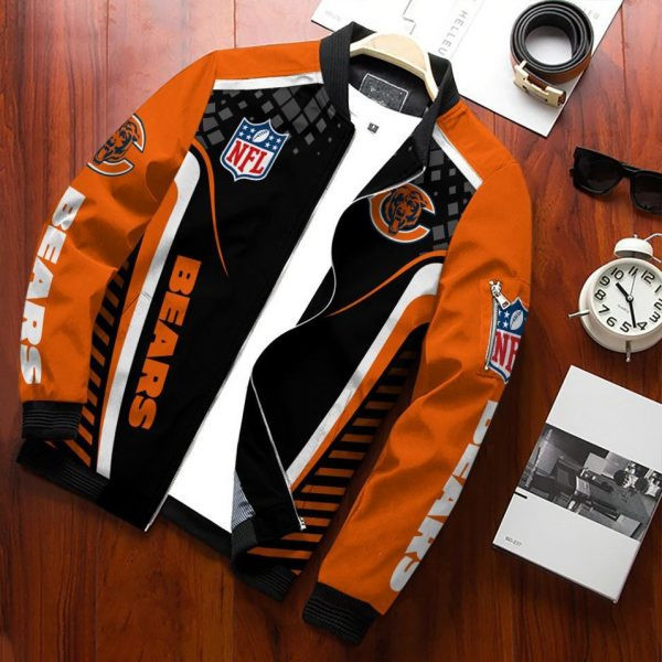 Chicago Bears Bomber Jacket PBJRS9Y